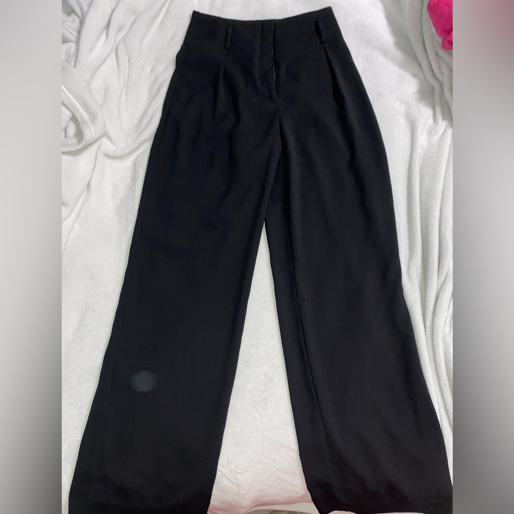 H&M Women’s High Waist Black Dress Pants, size 2